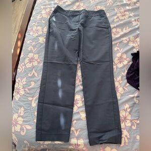 Express Columnist Ankle Blue Slacks Size 10